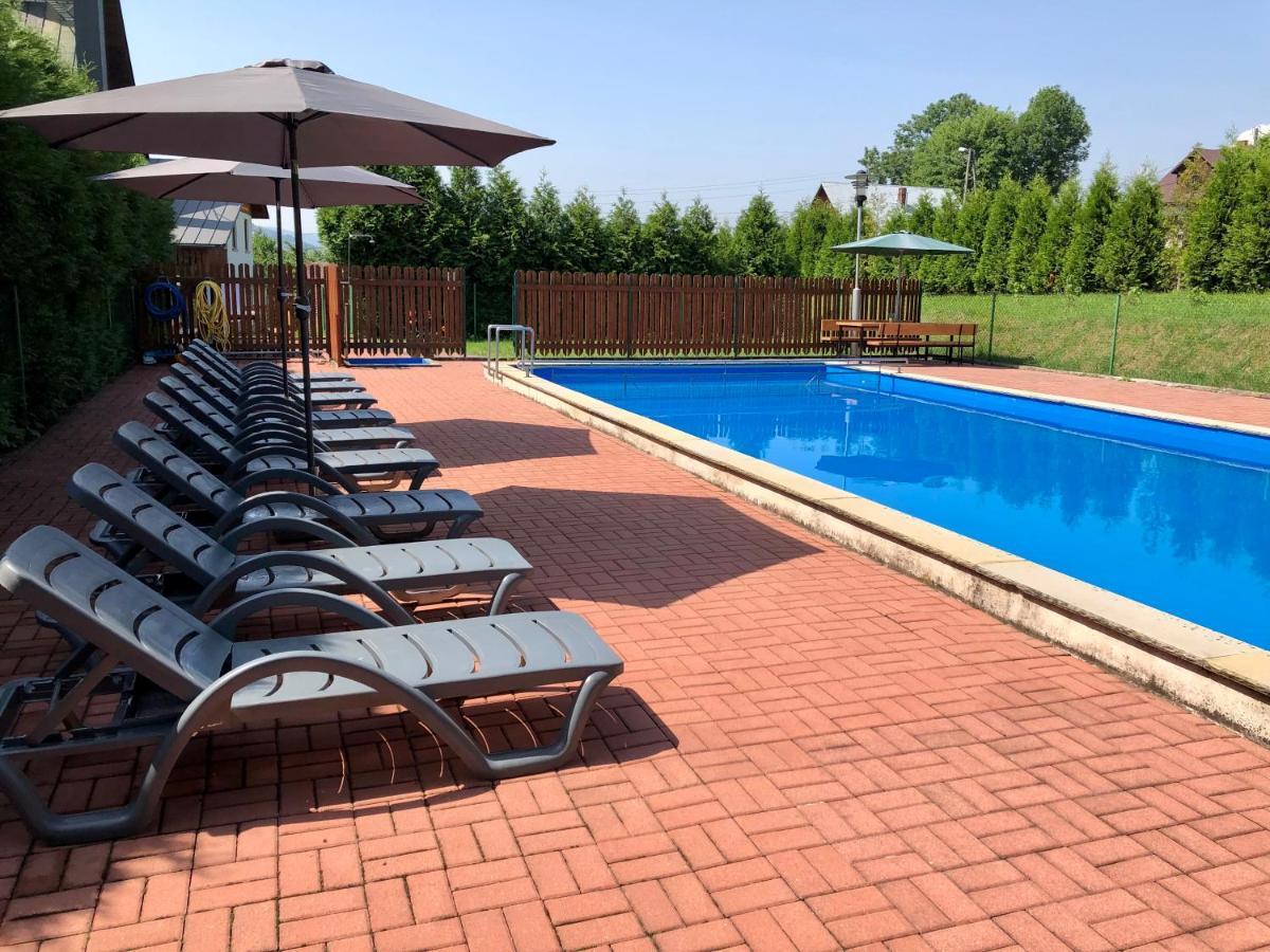 Osrodek Sportowo-Rekreacyjny Sloneczny Hotel Mszana Dolna Luaran gambar
